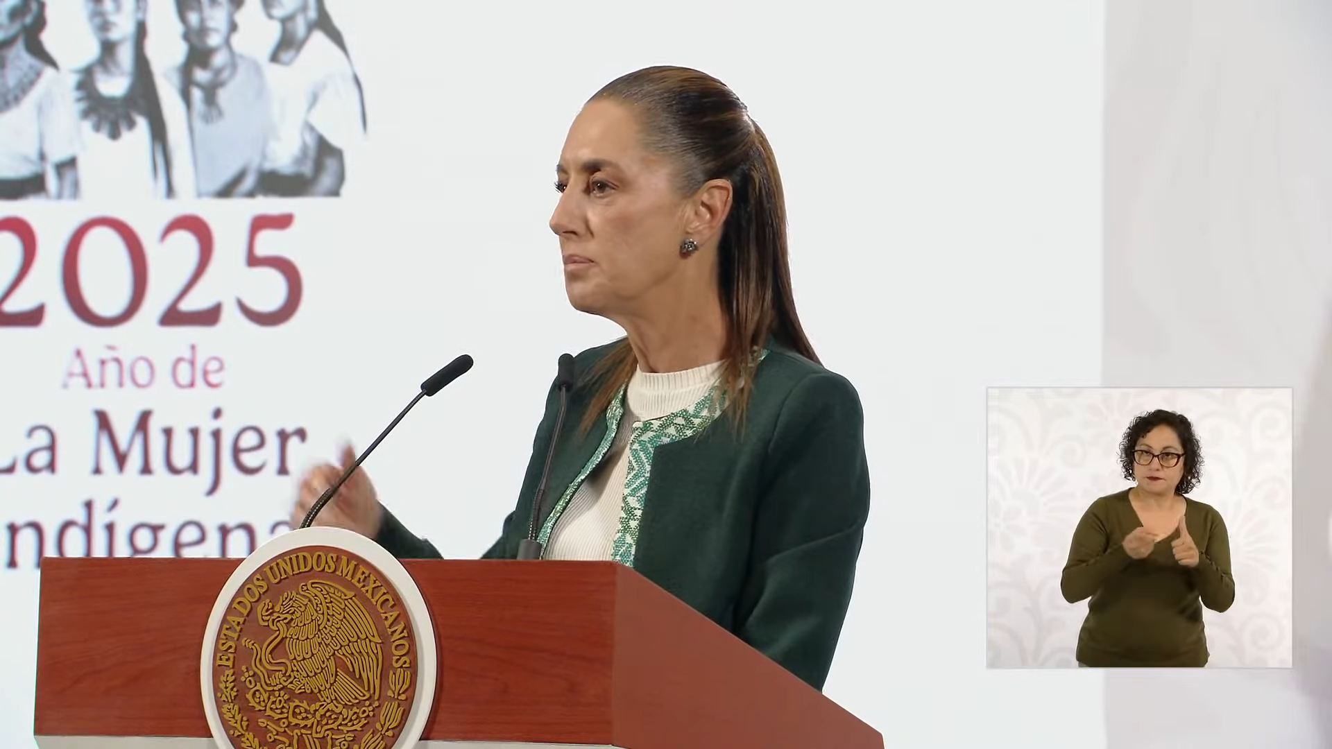 Foto: Conferencia de prensa en vivo. Miércoles 26 de noviembre 2025 _ Presidenta Claudia Sheinbaum