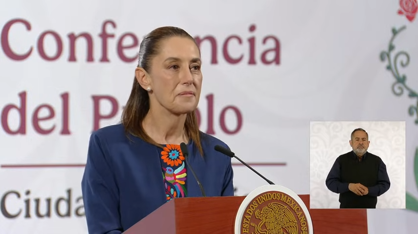 Foto: Conferencia de Claudia Sheinbaum 17/11/2025