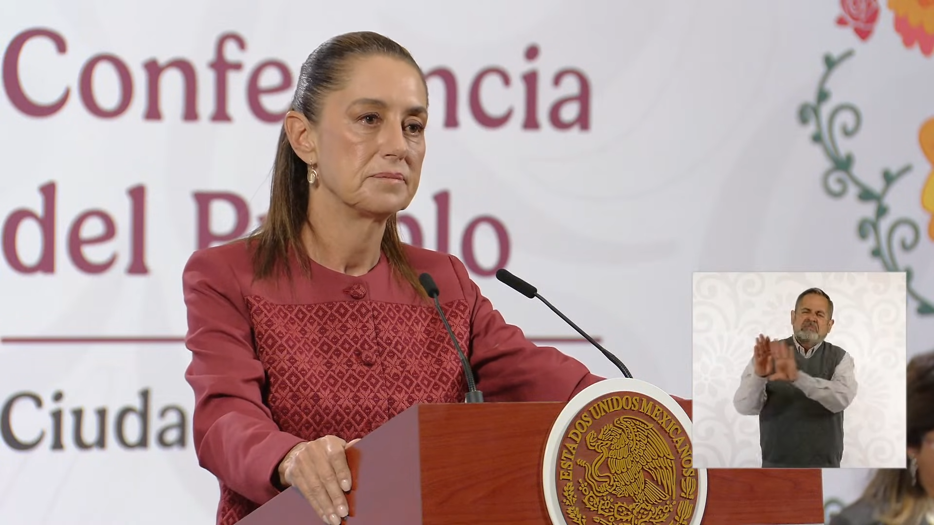 Foto: Conferencia de prensa matutina. Lunes 24 de noviembre 2025 _ Presidenta Claudia Sheinbaum