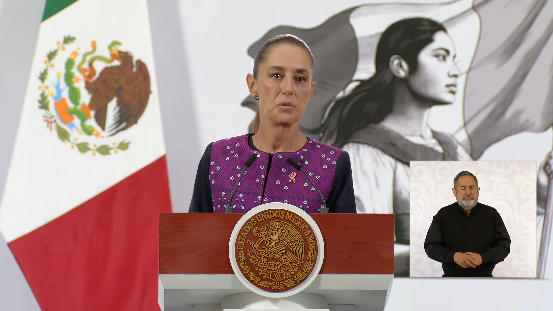 Foto: Conferencia de prensa matutina. Martes 25 de noviembre 2025 _ Presidenta Claudia Sheinbaum