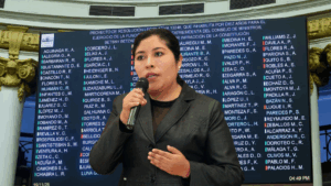 Foto: Betssy Chávez Congreso de Perú