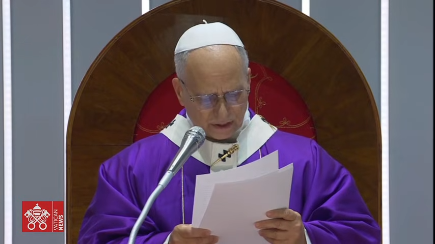 Foto: Estambul, Santa Misa, 29 de noviembre de 2025, Papa León XIV