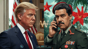 Foto: Llamada de Donald Trump y Nicolas Maduro - The New York Times