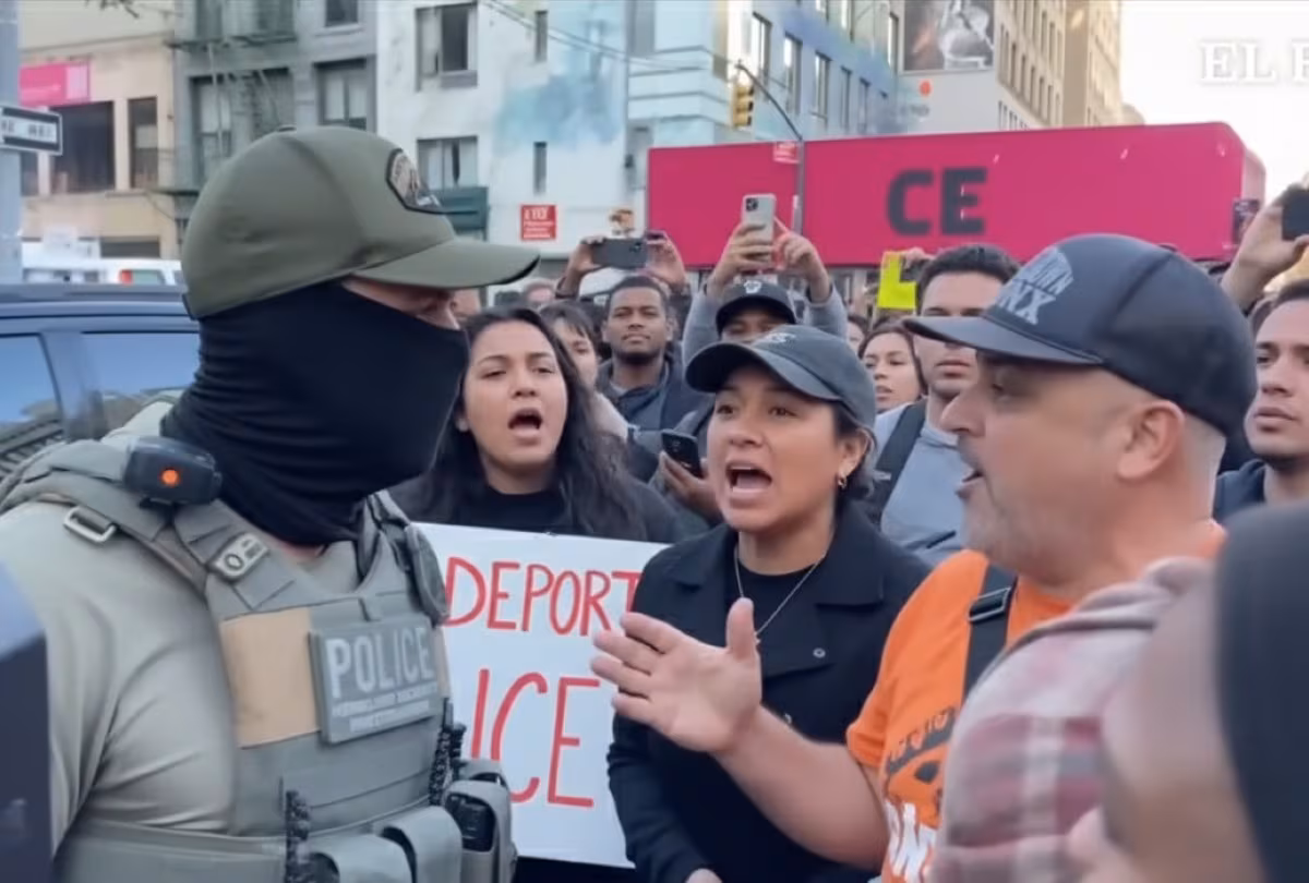 Foto: ICE Manifestantes