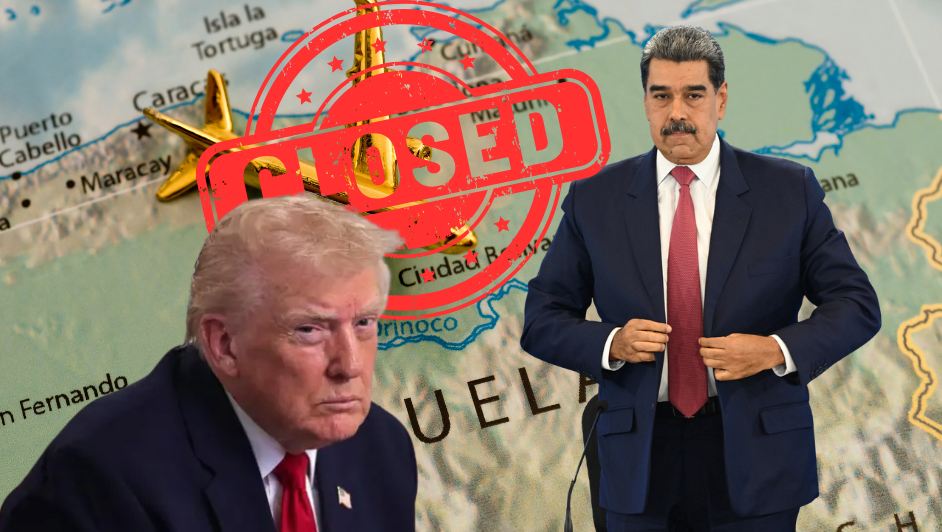 Foto: Trump Cierra Espacio Aéreo de Venezuela