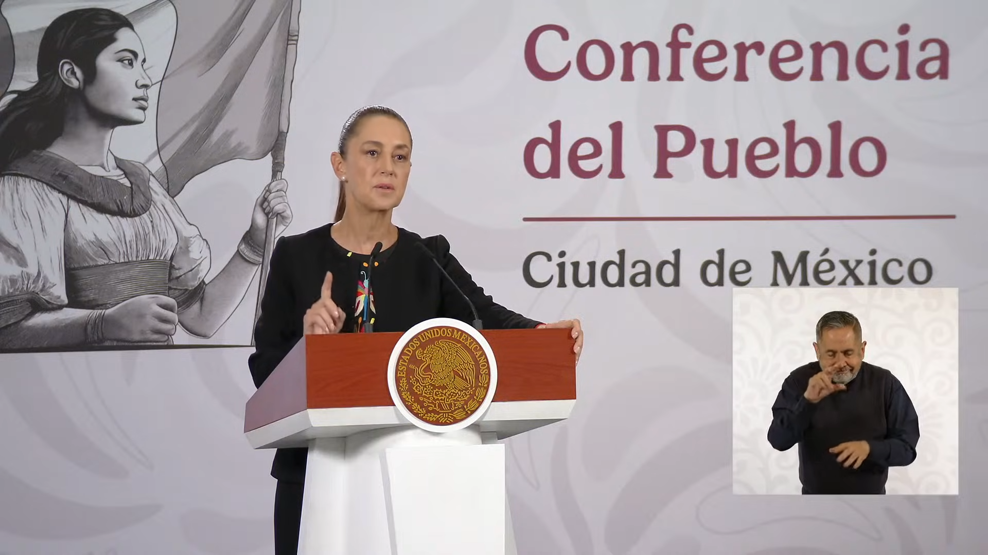 Foto: Conferencia de prensa matutina. Jueves 11 de diciembre 2025 _ Presidenta Claudia Sheinbaum