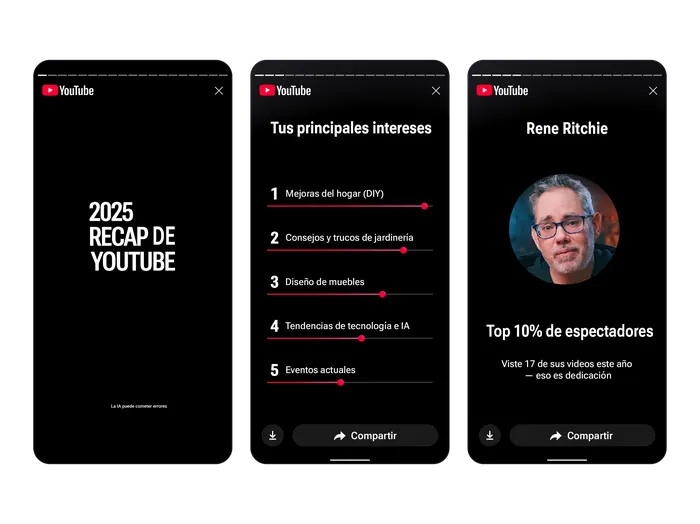 Foto: Presentan Youtube Recap